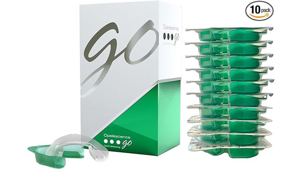 pre filled teeth whitening trays