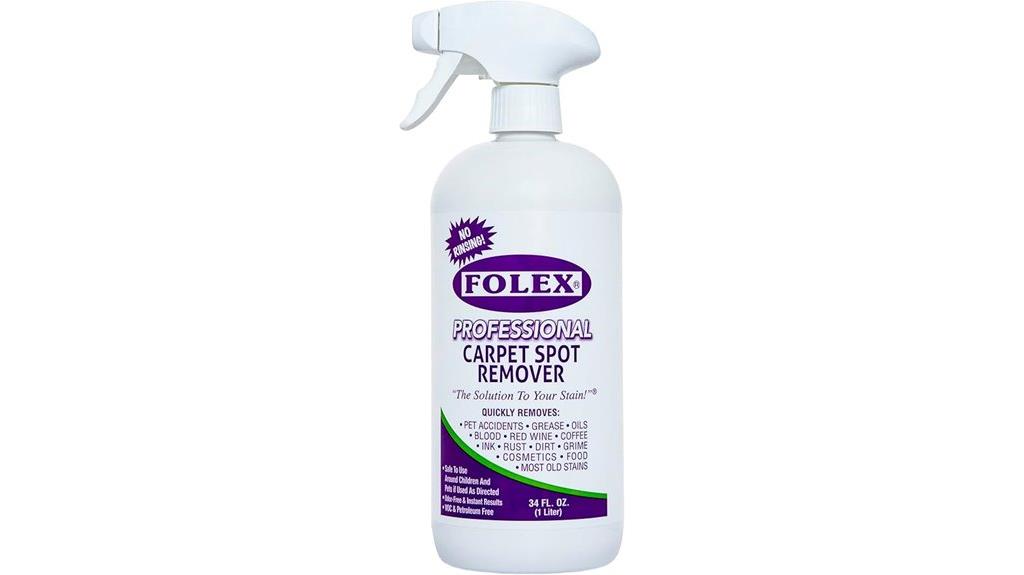 professional carpet cleaner spray