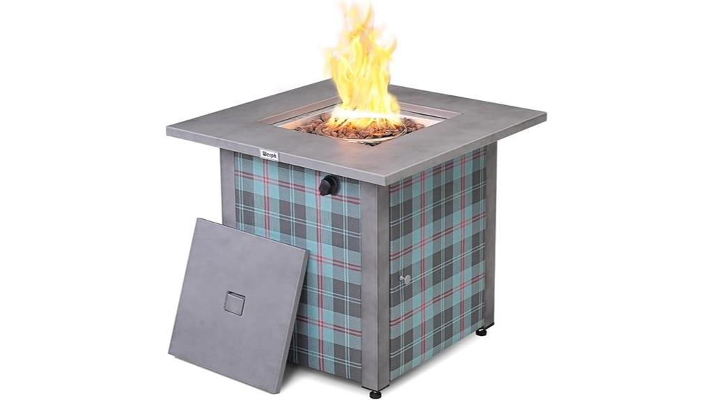 propane fire pit table