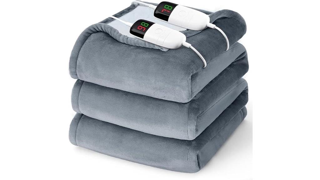 queen sized heated blanket