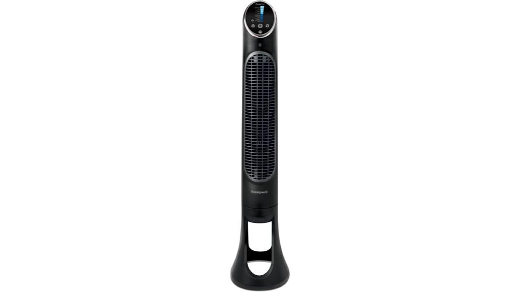 quiet remote controlled tower fan