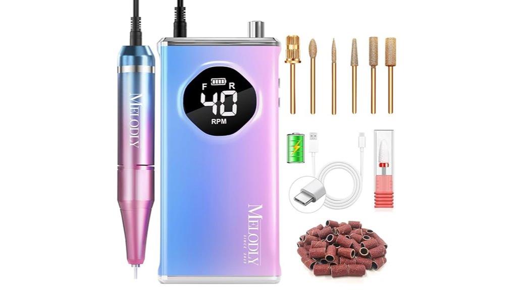 rechargeable 40 000 rpm efile