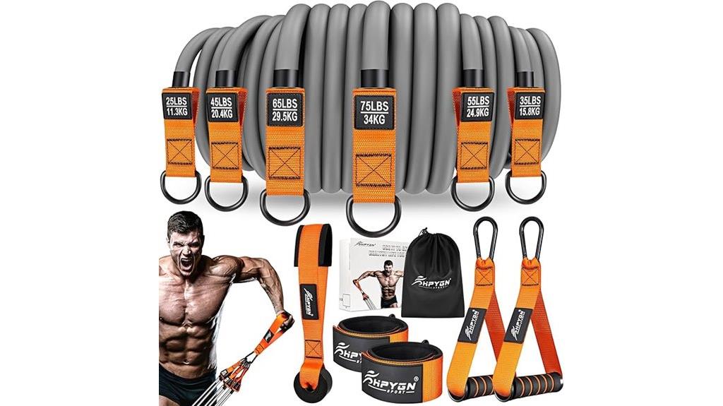 resistance bands workout kit