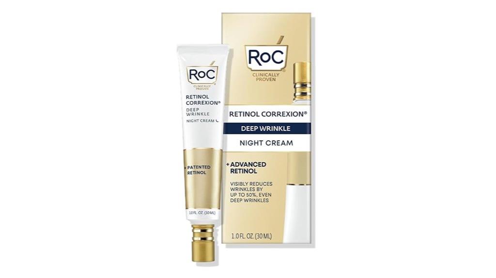 retinol shea glycolic night