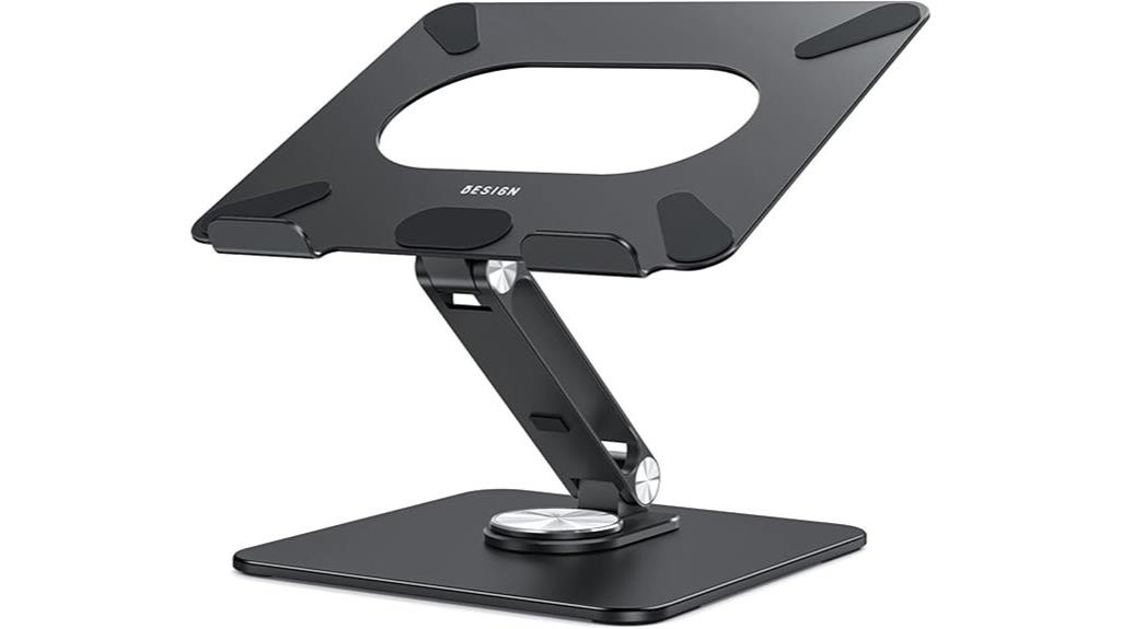 rotating laptop stand