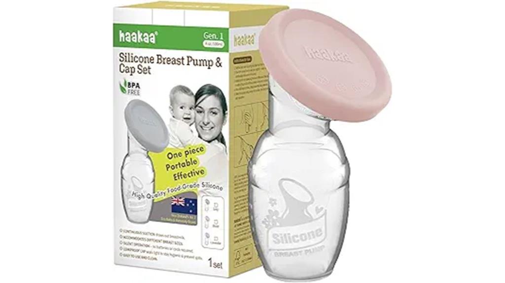 silicone cap breast pump