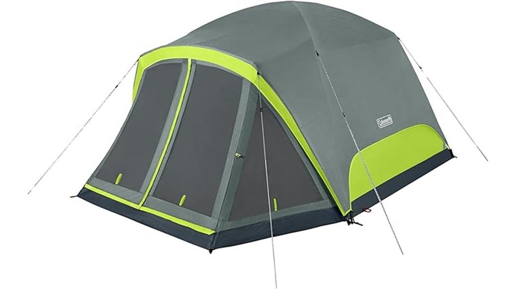 skydome tent with screen