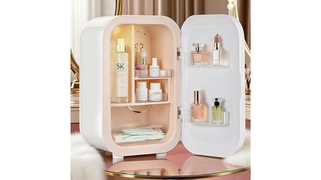small cosmetic fridge