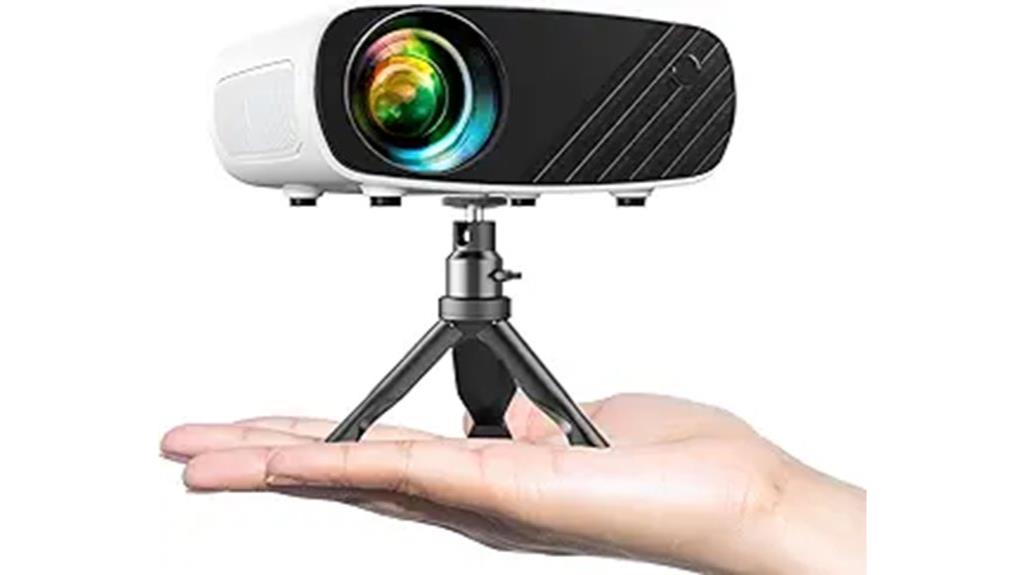 small portable iphone projector