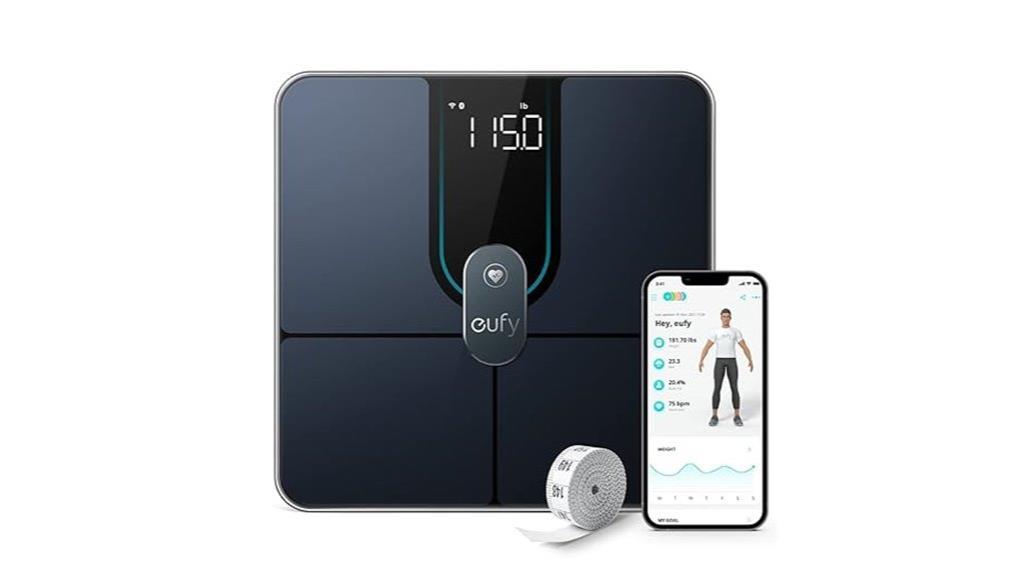 smart bathroom scale with body composition