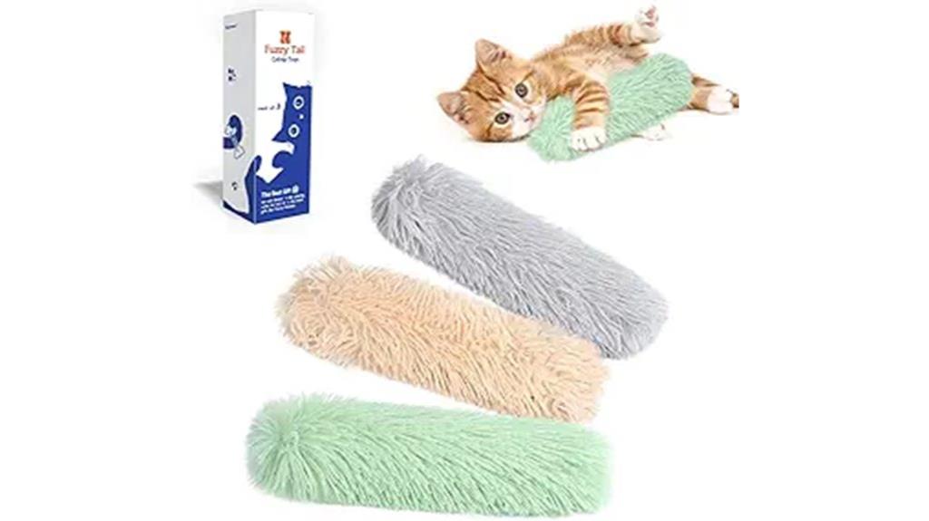 soft crinkle cat pillows