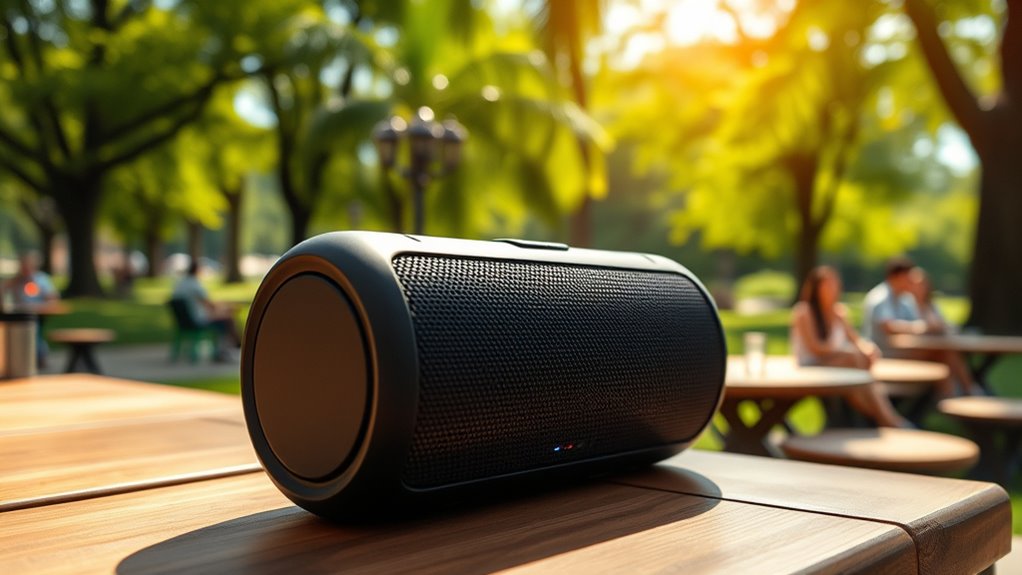 sound quality and portability