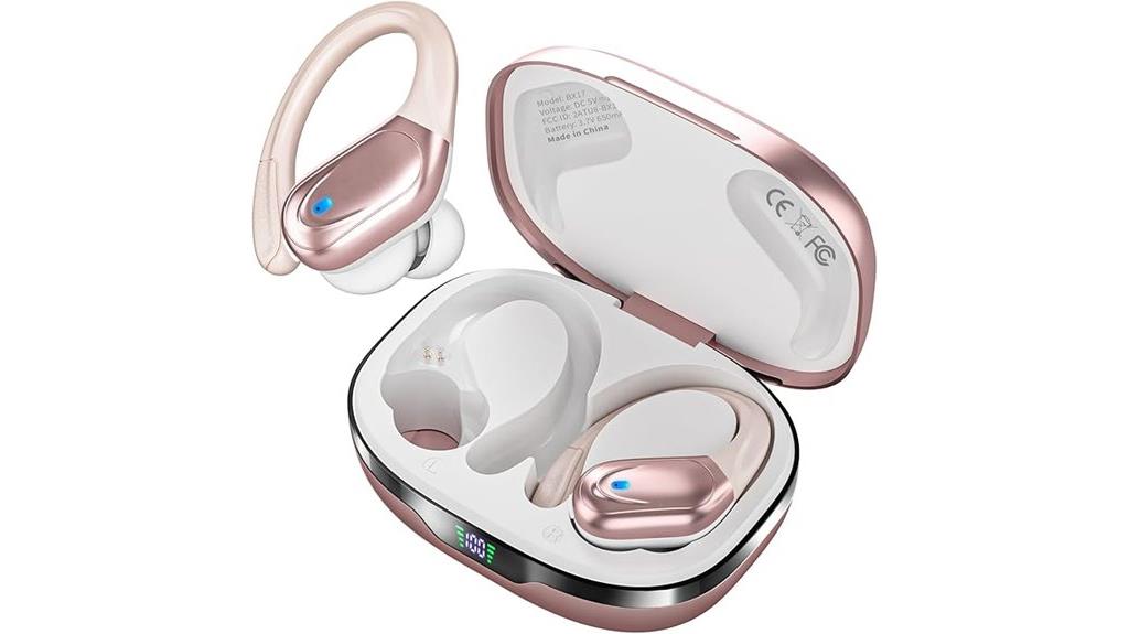 sports waterproof bluetooth earbuds