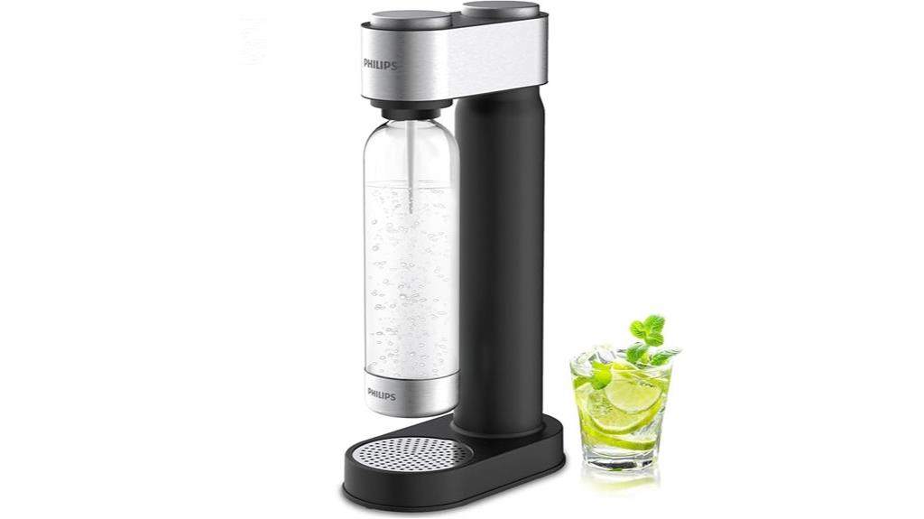 stainless soda streaming machine