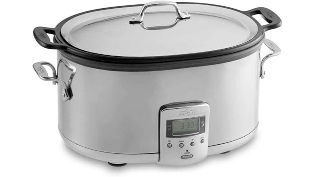stainless steel slow cooker