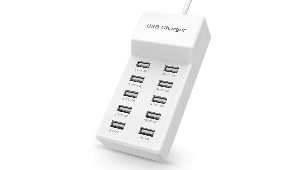 ten port rapid charger