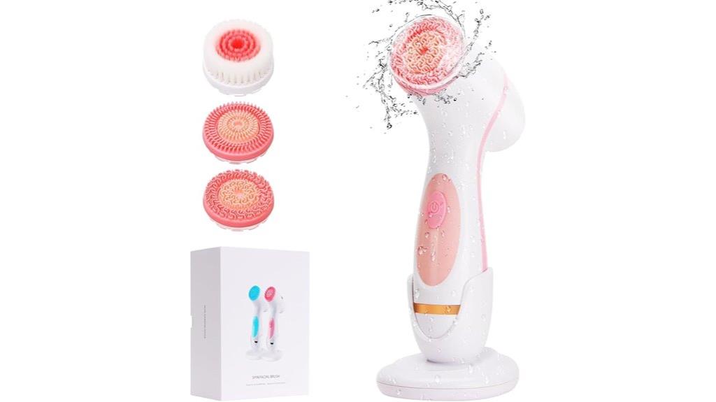 three brush heads dual speeds