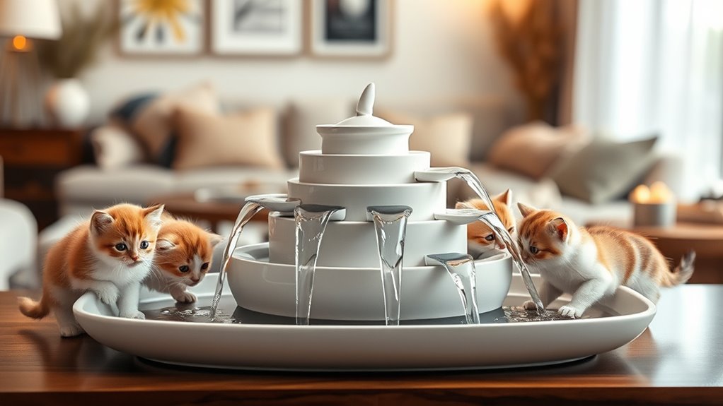 top cat water fountain choices