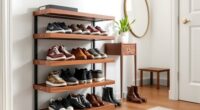 top compact shoe storage