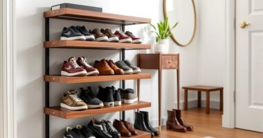 top compact shoe storage