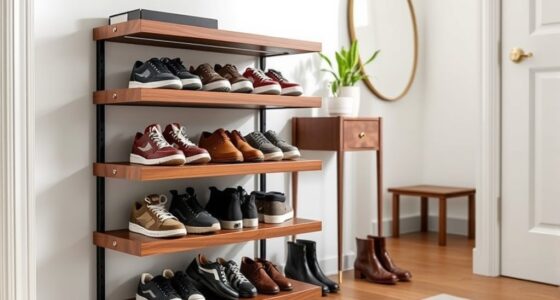 top compact shoe storage
