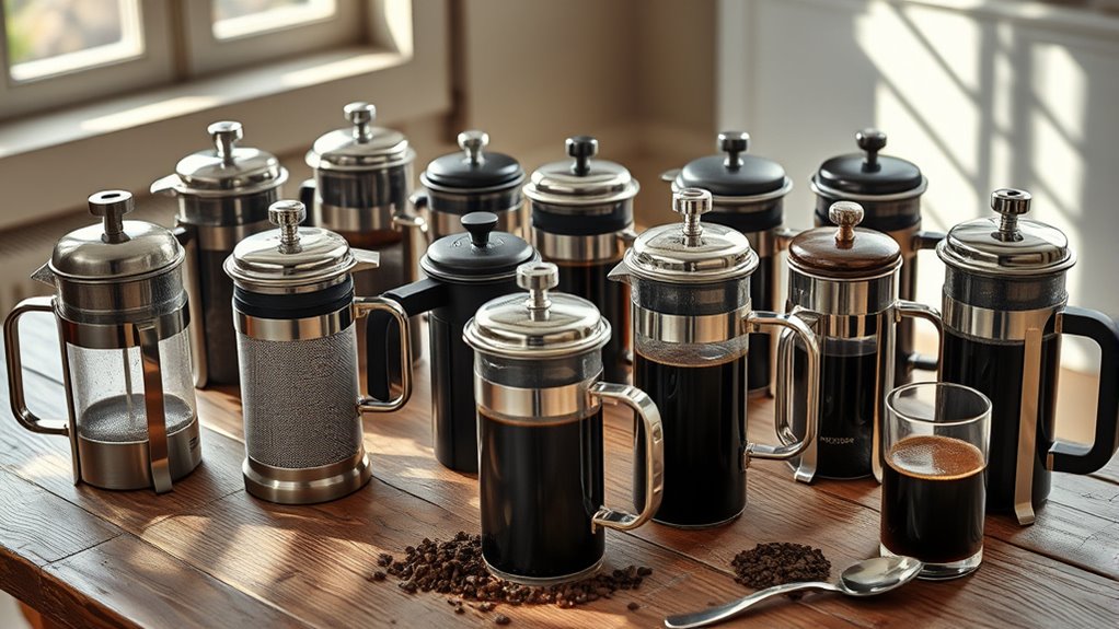top french press coffee makers