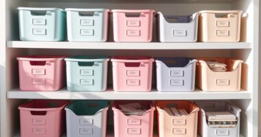 top stackable storage bins