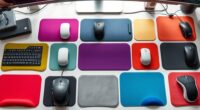 top wrist rest mouse pads