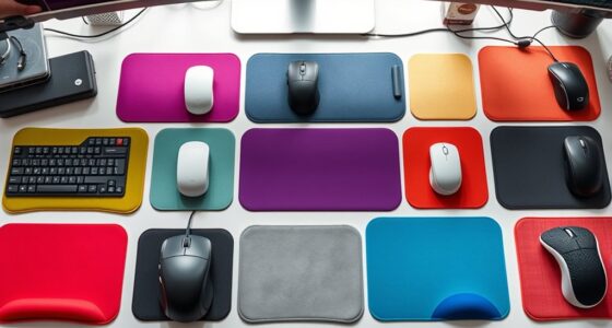 top wrist rest mouse pads