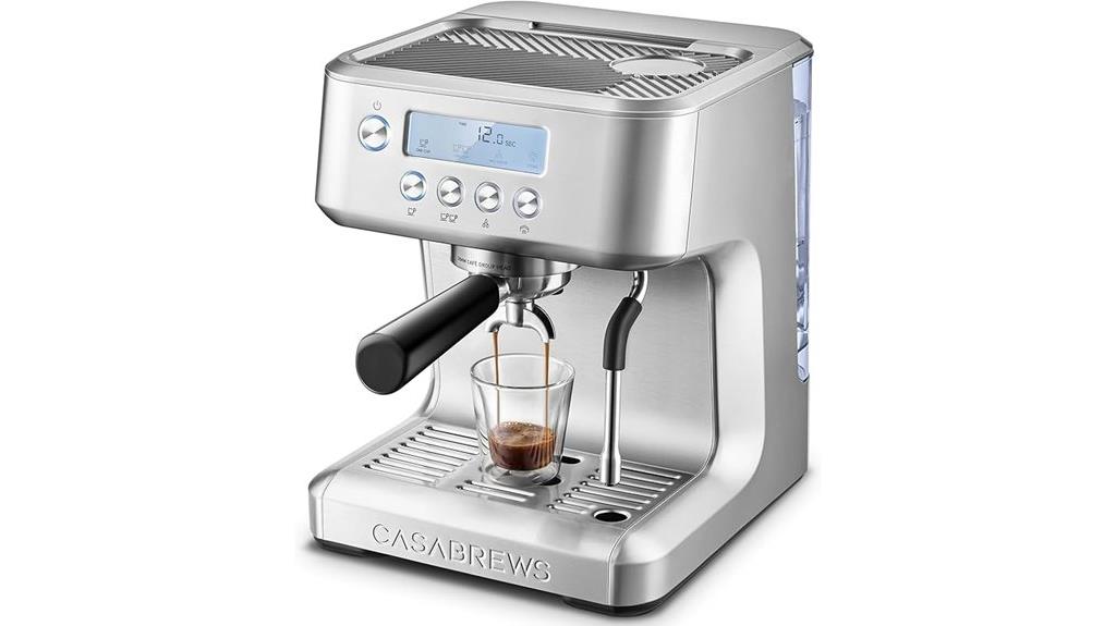 ultra espresso machine lcd