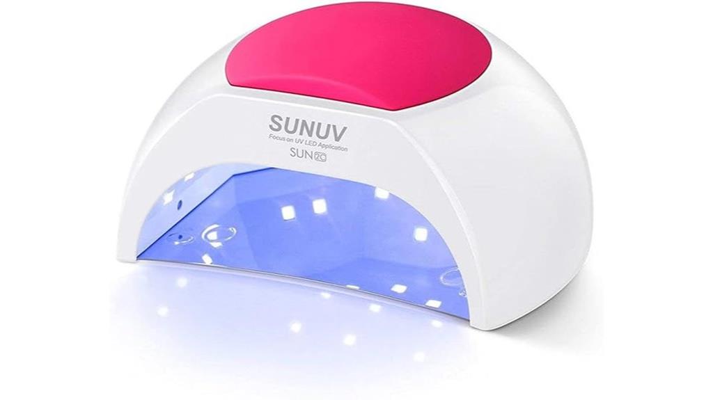 uv nail lamp with timers