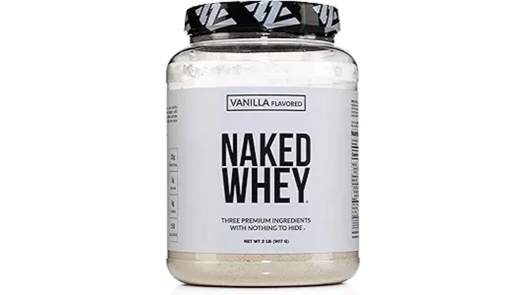 vanilla flavor protein powder