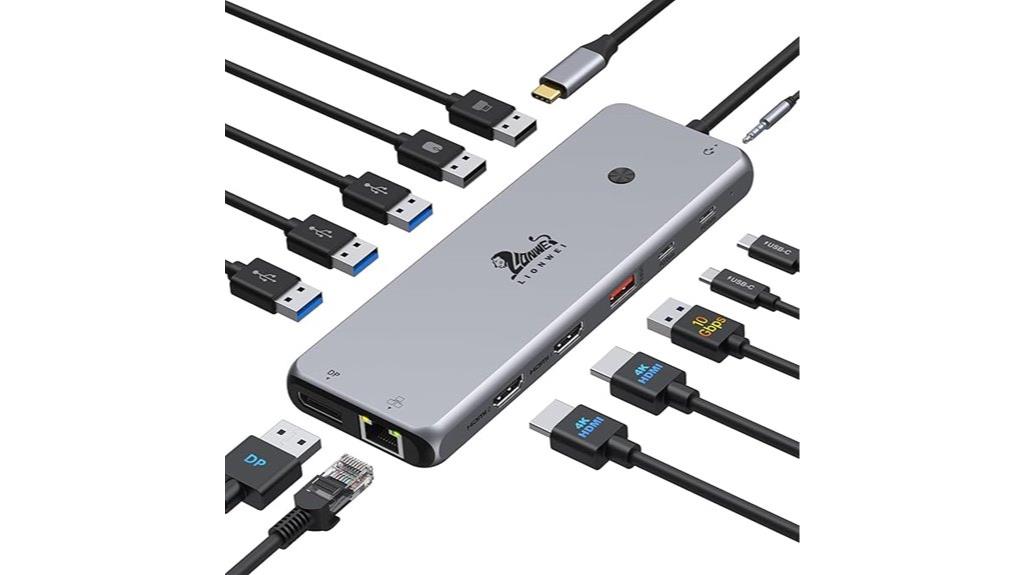 versatile usb c dock