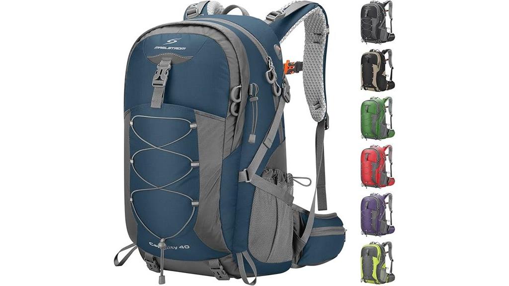 waterproof 40l daypack backpack