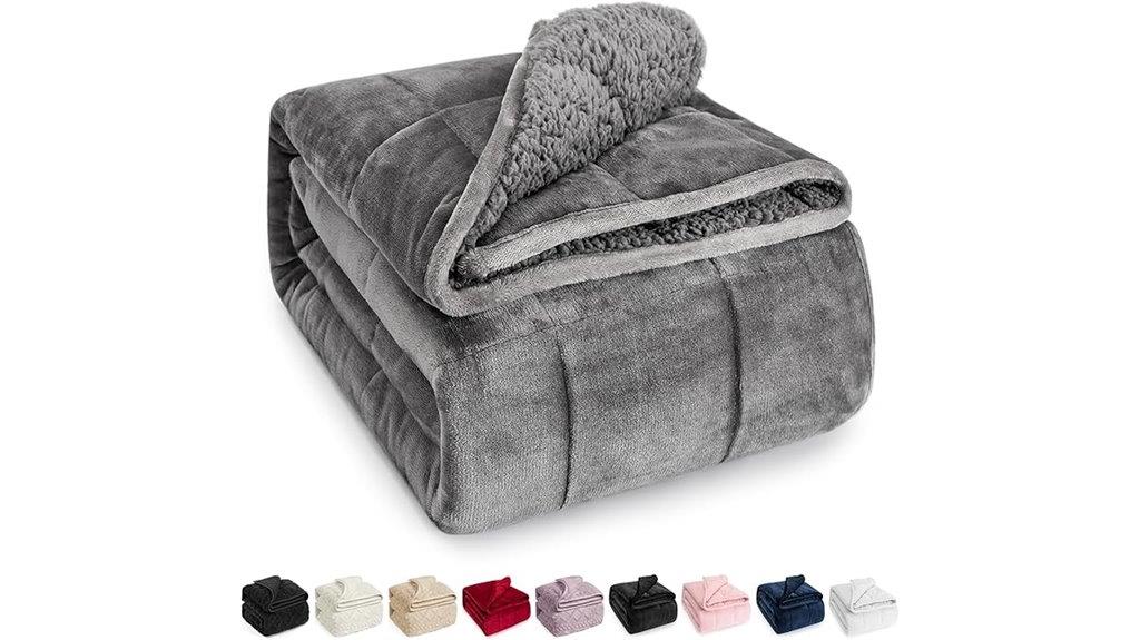 wemore sherpa weighted blanket