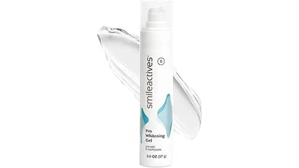 whitening gel with hydrogen