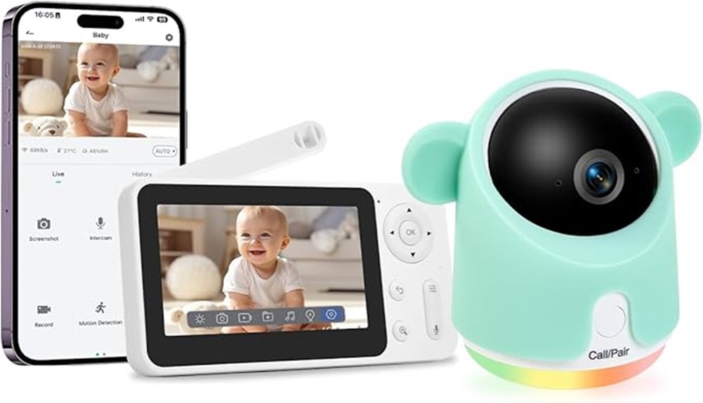 wifi 1080p baby monitor