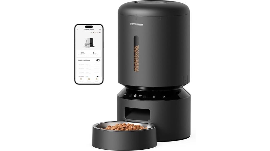 wifi enabled cat food dispenser