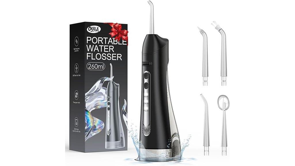 wireless rechargeable oral irrigator