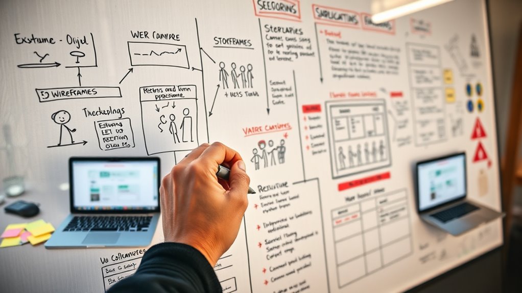 designing user journey visuals