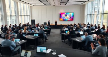 large group session management