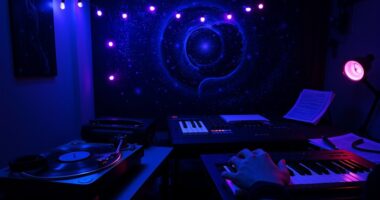 music and space inspire creativity