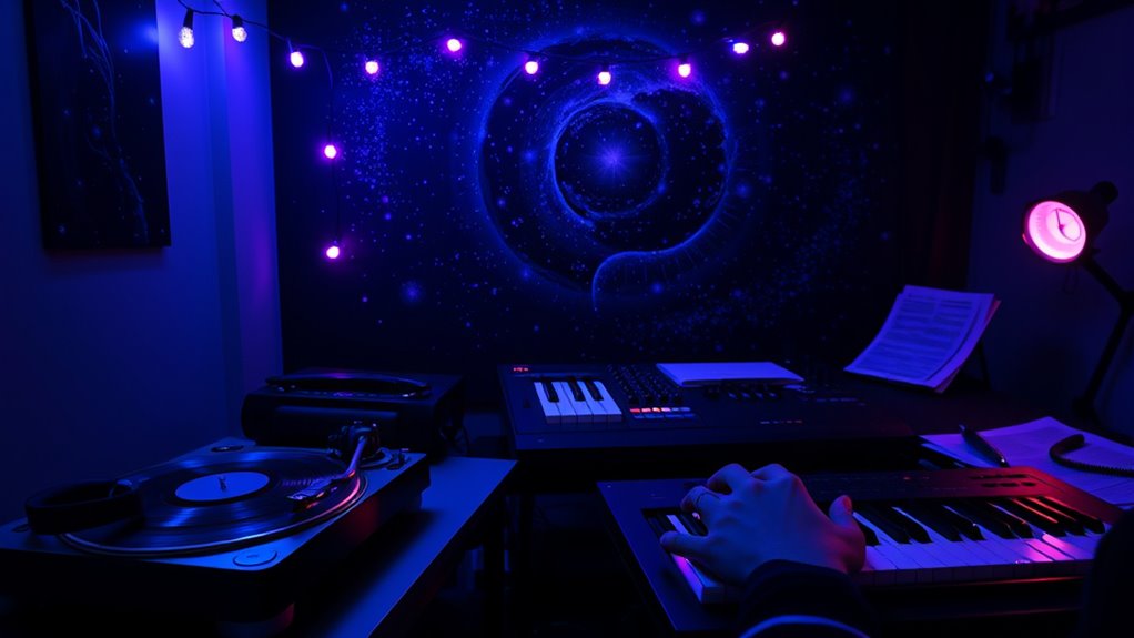 music and space inspire creativity