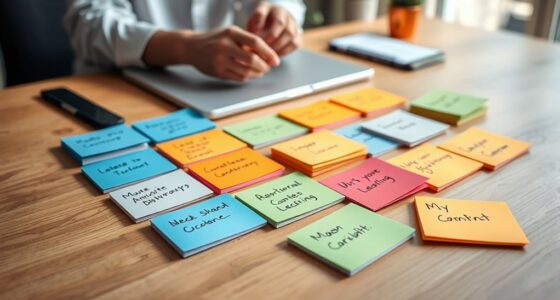 organize content using card sorting