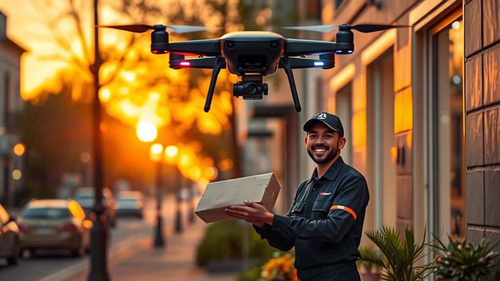 urban drone last mile delivery