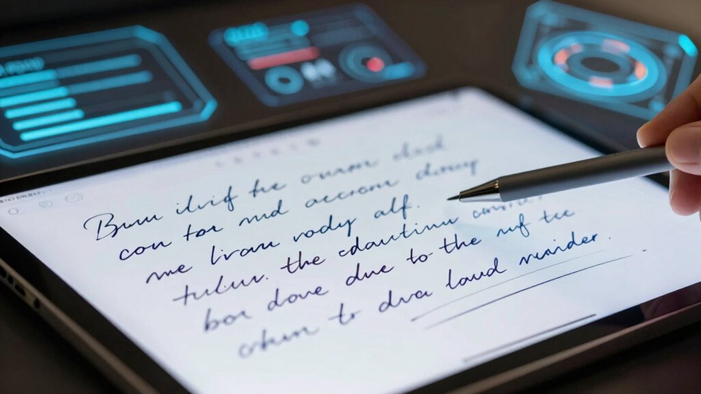 advanced global handwriting recognition