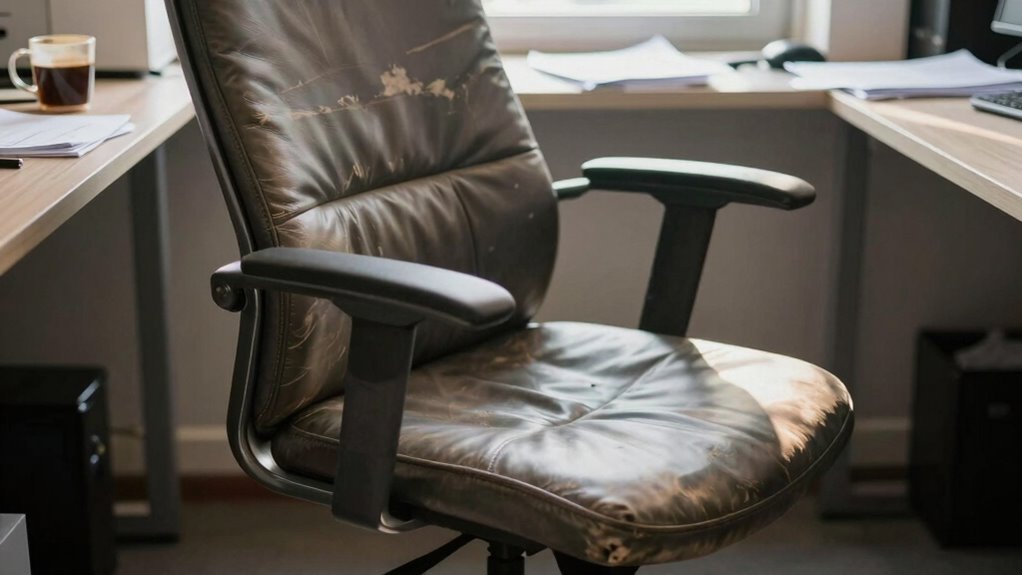 chair discomfort and posture issues