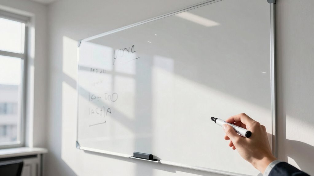 choosing glare reducing whiteboards