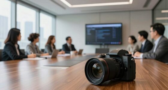 conference camera view misreading