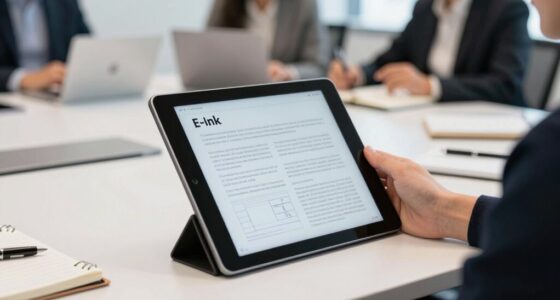 e ink enhances meeting focus